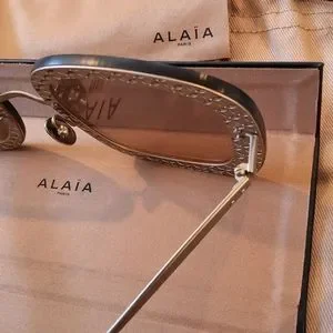 Alaia | Accessories | Nwot Alaia Oversized Copper Gold 